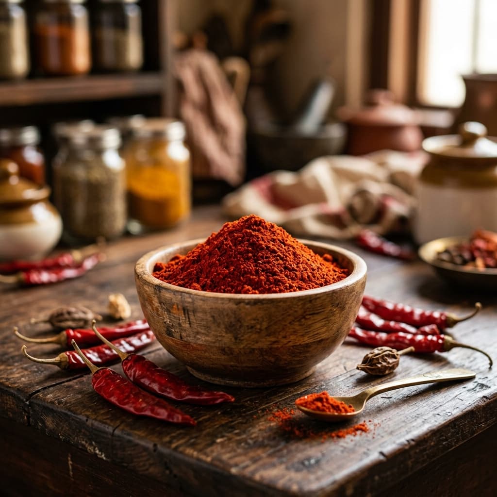 Stone ground chillies